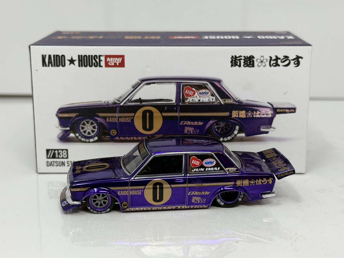 Kaido House Mini GT Datsun 510 Pro Street Anniversary 1:64 Diecast