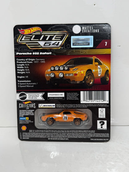 Hot Wheels Elite 64 Porsche 928 Safari 1:64 Diecast