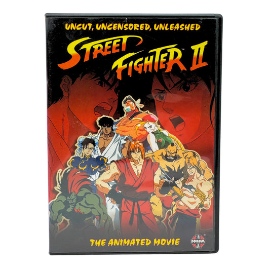 Street Fighter II The Animated Movie (DVD) SF Anime Action