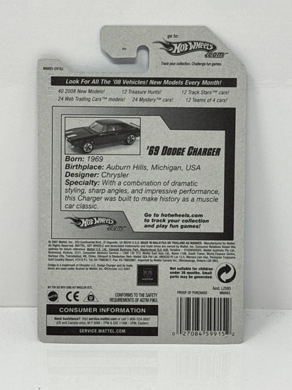 Hot Wheels Team Muscle Mania 1969 Dodge Charger 1:64 Diecast Factory Sealed
