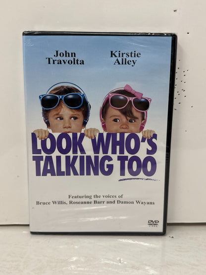Look Who’s Talking Too DVD John Travolta Family Comedy Sequel New & Sealed