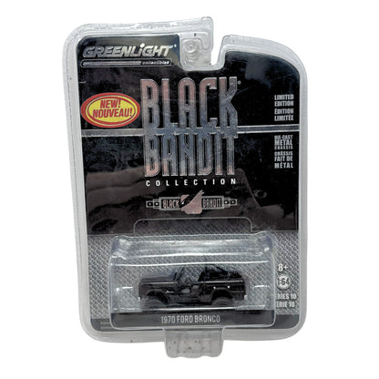 Greenlight Black Bandit 1970 Ford Bronco 1:64 Diecast