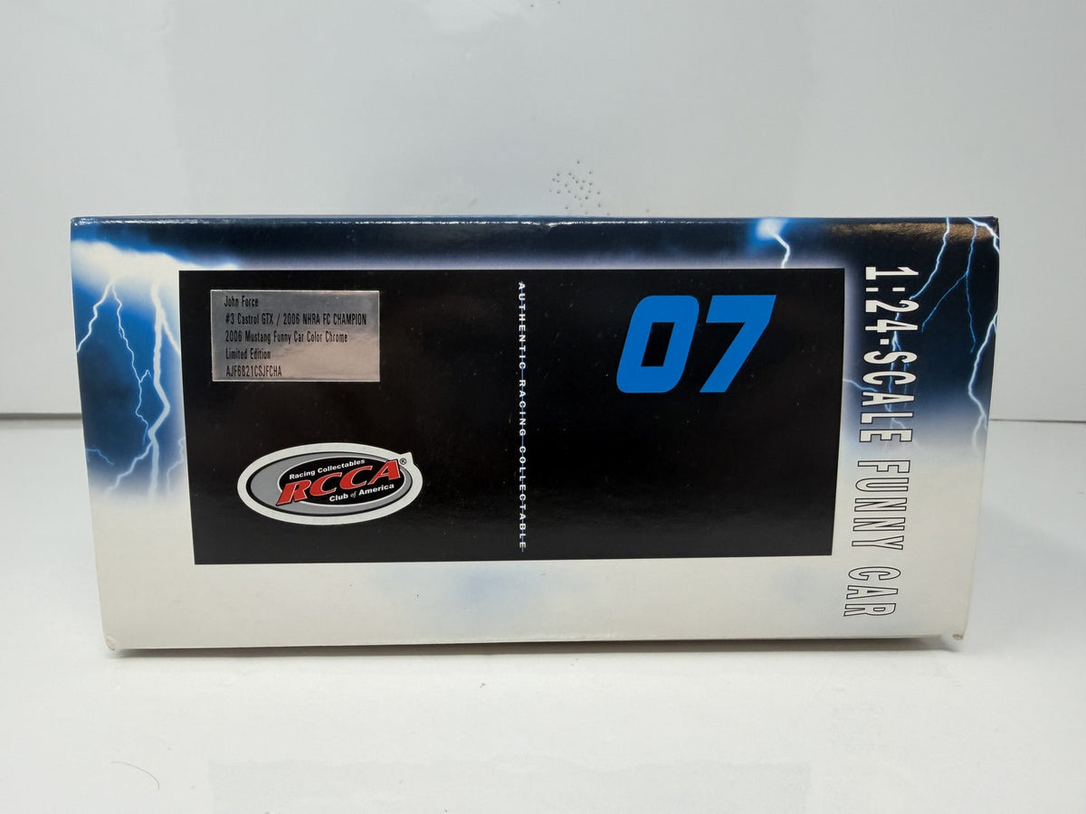Motorsports Authentics NHRA John Force 2006 Champion Color Chrome 1:24 Diecast
