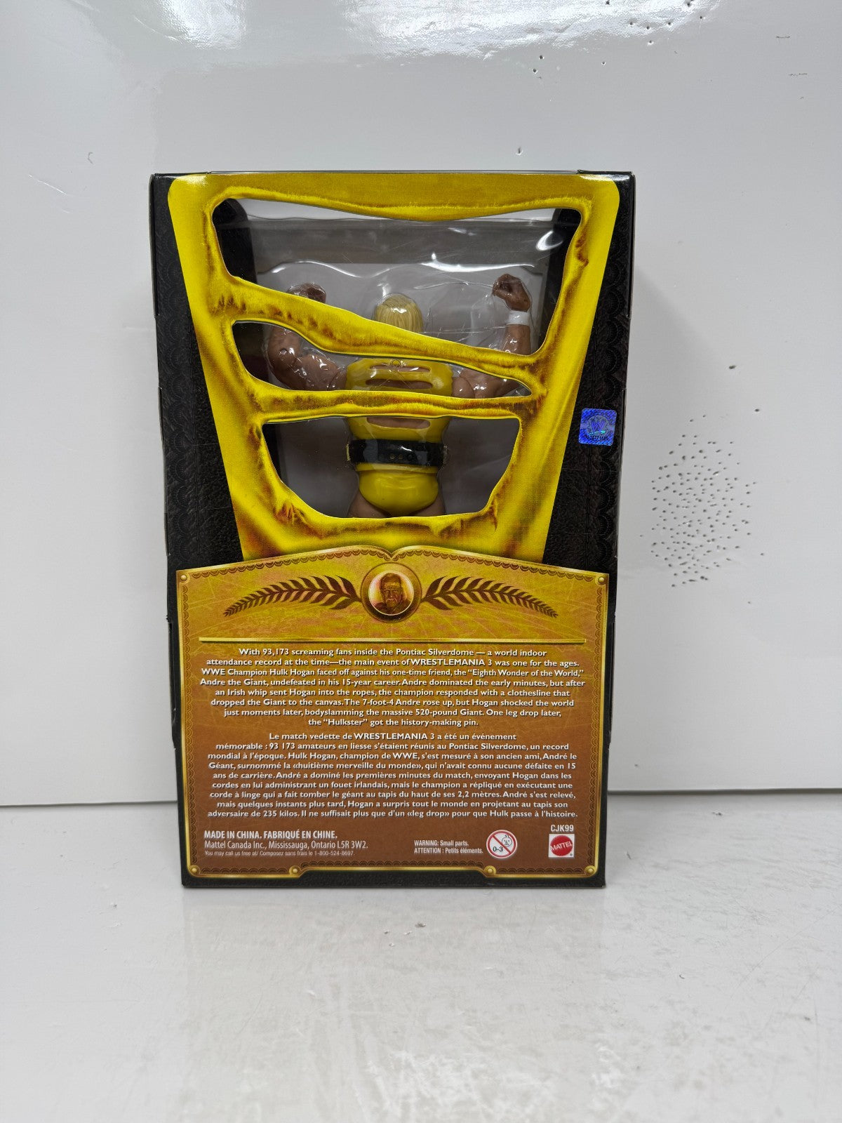 WWE Hulk Hogan Defining Moments Action Figure Mattel