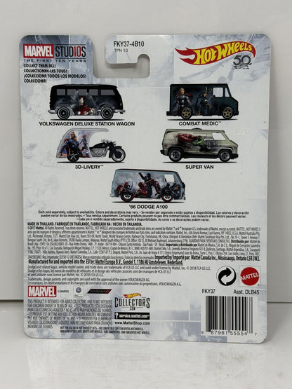 Hot Wheels Marvel Avengers Super Van 1:64 Diecast Real Riders