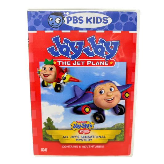 Jay Jay The Jet Plane: Adventures In Learning (DVD) Kids Cartoon Good Condition!