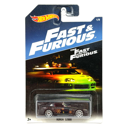 Hot Wheels The Fast and the Furious Honda S2000 1:64 Diecast Black