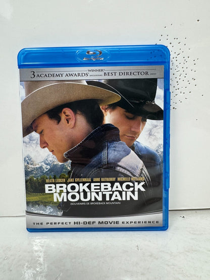 Brokeback Mountain (Blu-ray) Heath Ledger Romance Good Condition!!!