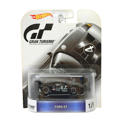 Hot Wheels Retro Entertainment Gran Turismo Ford GT 1:64 Diecast Black