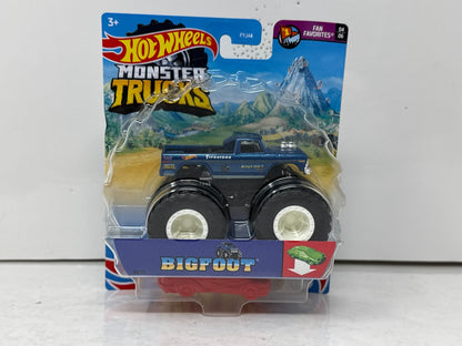 Hot Wheels Monster Trucks Bigfoot Fan Favorites 1:64 Diecast
