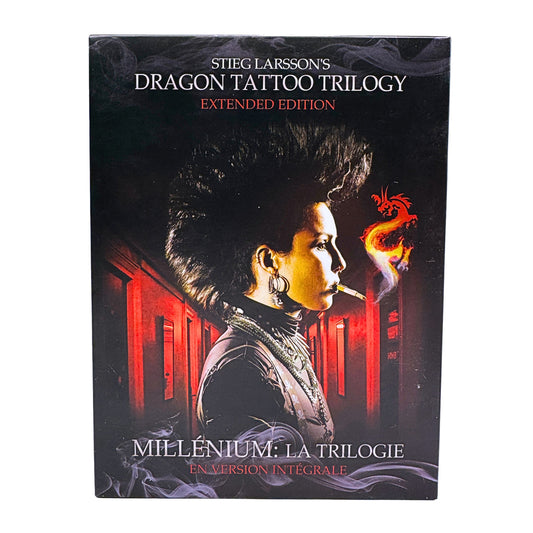Stieg Larsson's Dragon Tattoo Trilogy (DVD) Noomi Rapace Thriller