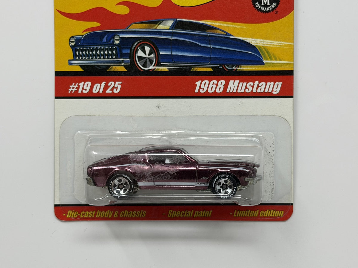 Hot Wheels Classics Series 1 1968 Ford Mustang 1:64 Diecast Purple