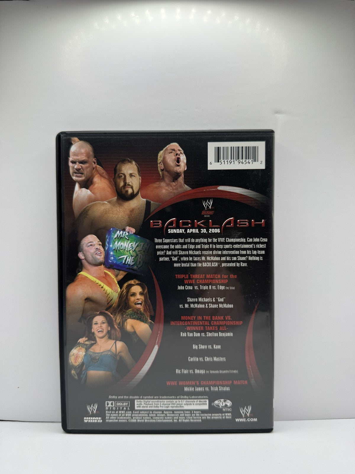 WWE Backlash 2006 (DVD) WWE Wrestling