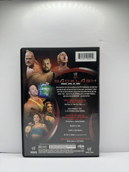 WWE Backlash 2006 (DVD) WWE Wrestling