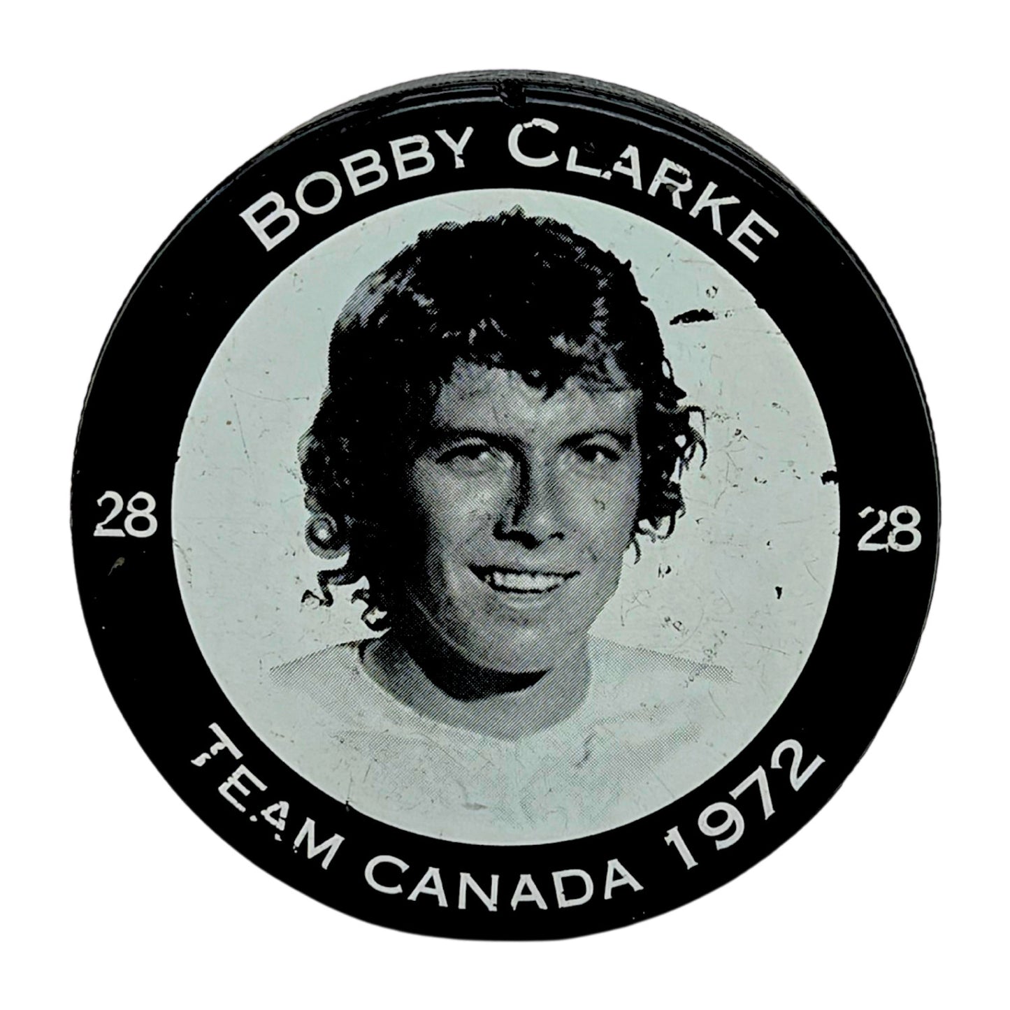 Bobby Clarke Team Canada 1972 Summit Series Commemorative Hockey Puck