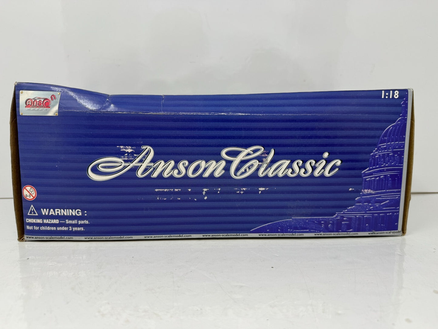 Anson Classic Porsche 911 Turbo 1:18 Diecast