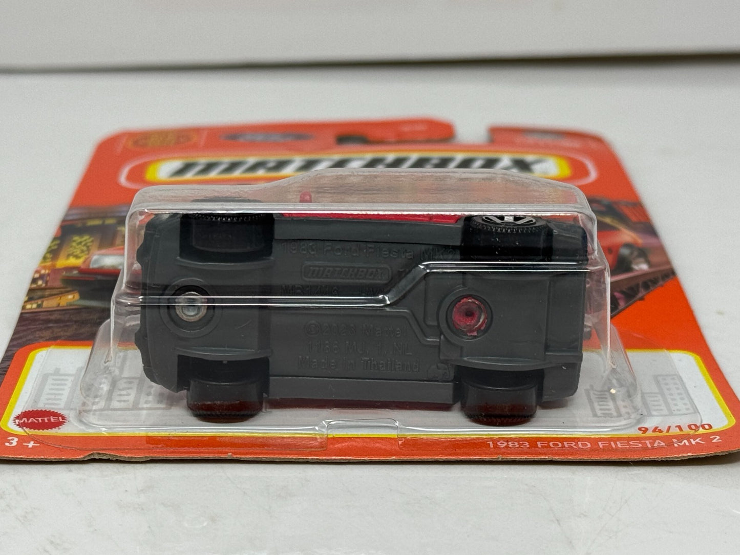 Matchbox 1983 Ford Fiesta MK2 1:64 Diecast Red