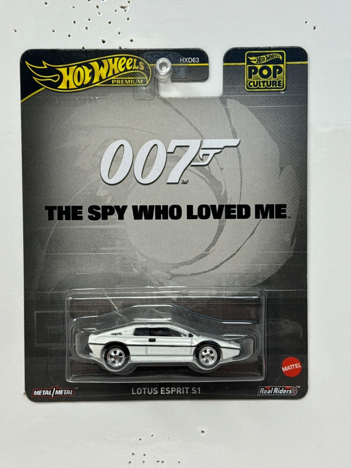 Hot Wheels Premium 007 The Spy Who Loved Me Lotus Esprit S1 1:64 Diecast