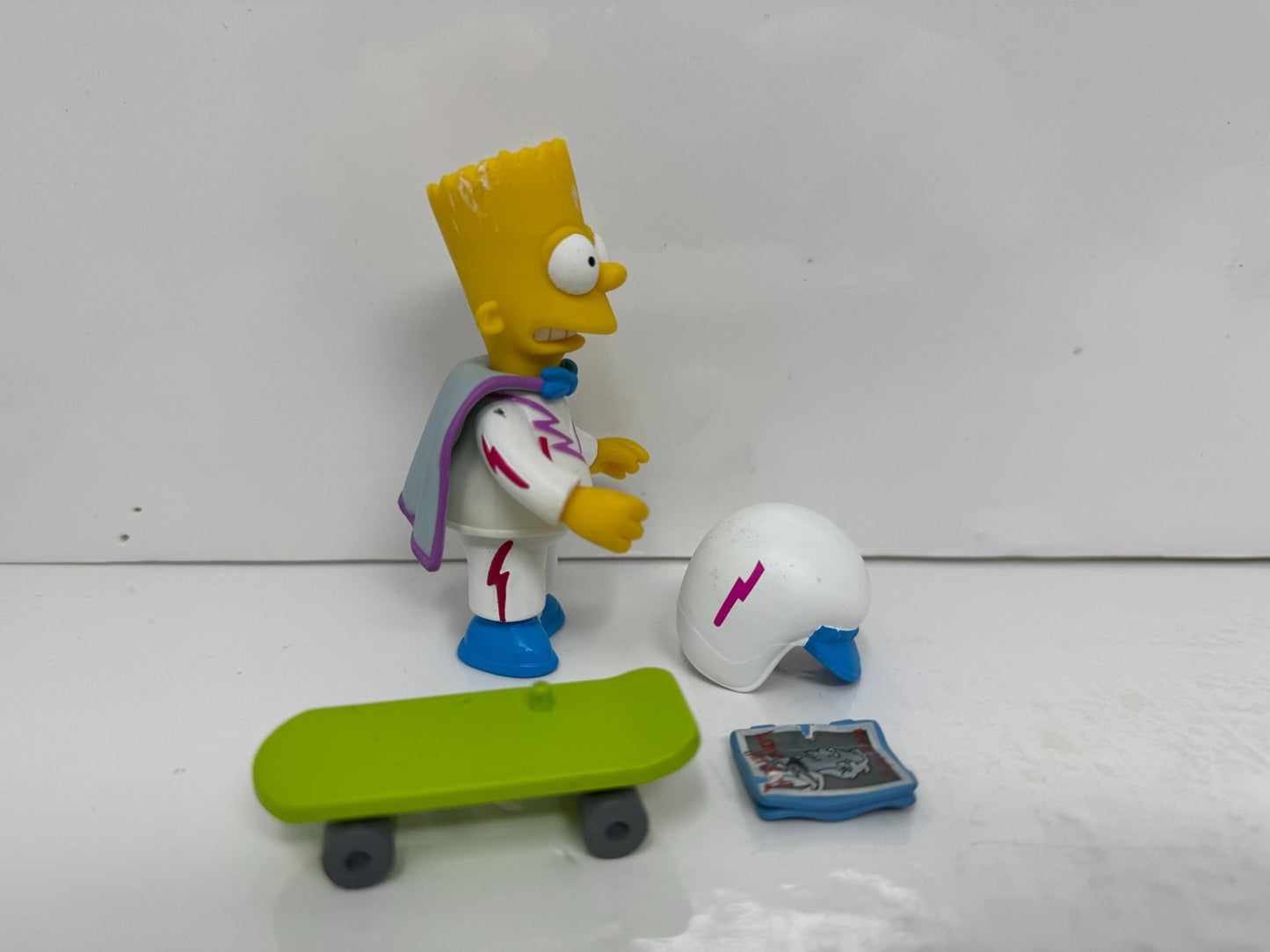 Simpsons World of Springfield Daredevil Bart Figure Playmates