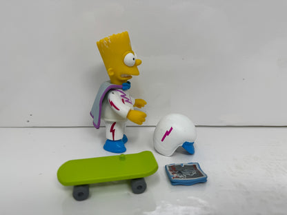 Simpsons World of Springfield Daredevil Bart Figure Playmates