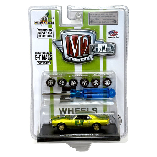 M2 Machines Auto-Wheels 1968 Pontiac Firebird 400 H.O. E-T Mags 1:64 Diecast