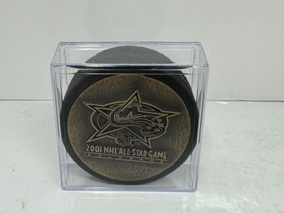 2001 NHL All-Star Game Colorado Official Souvenir Hockey Puck