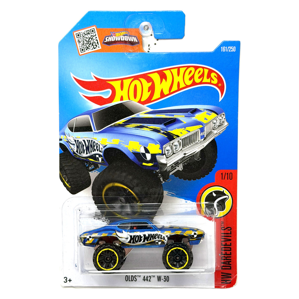 Hot Wheels HW Daredevils Oldsmobile 442 W-30 1:64 Diecast Blue