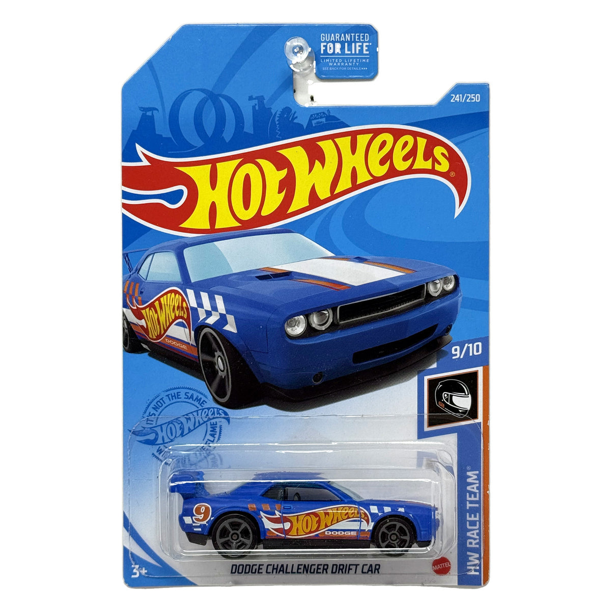 Hot Wheels Race Team Dodge Challenger Drift Car 1:64 Diecast Blue V2
