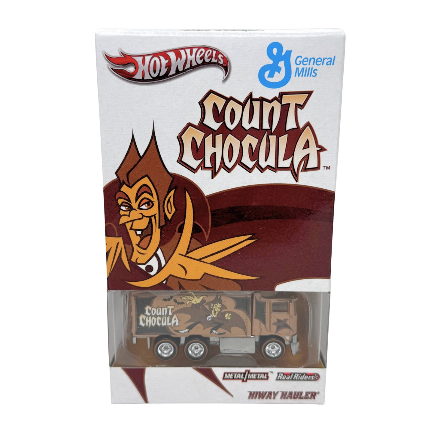 Hot Wheels RLC Red Line Club Count Chocula HiWay Hauler Real Riders 1:64 Diecast