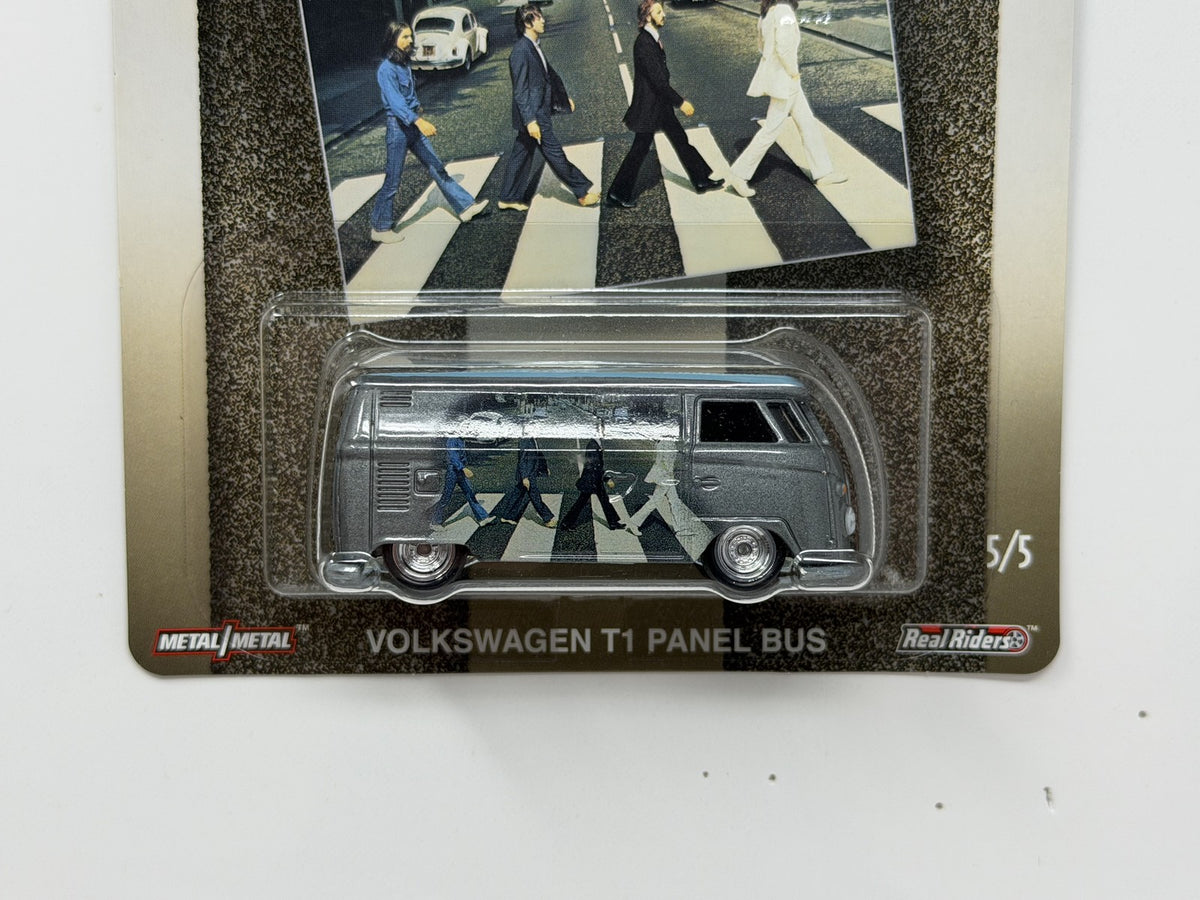 Hot Wheels Premium Beatles Abbey Road Volkswagen T1 Panel Bus 1:64 Diecast