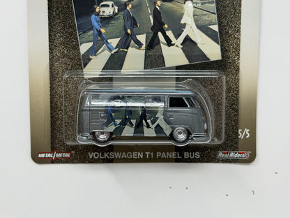 Hot Wheels Premium Beatles Abbey Road Volkswagen T1 Panel Bus 1:64 Diecast