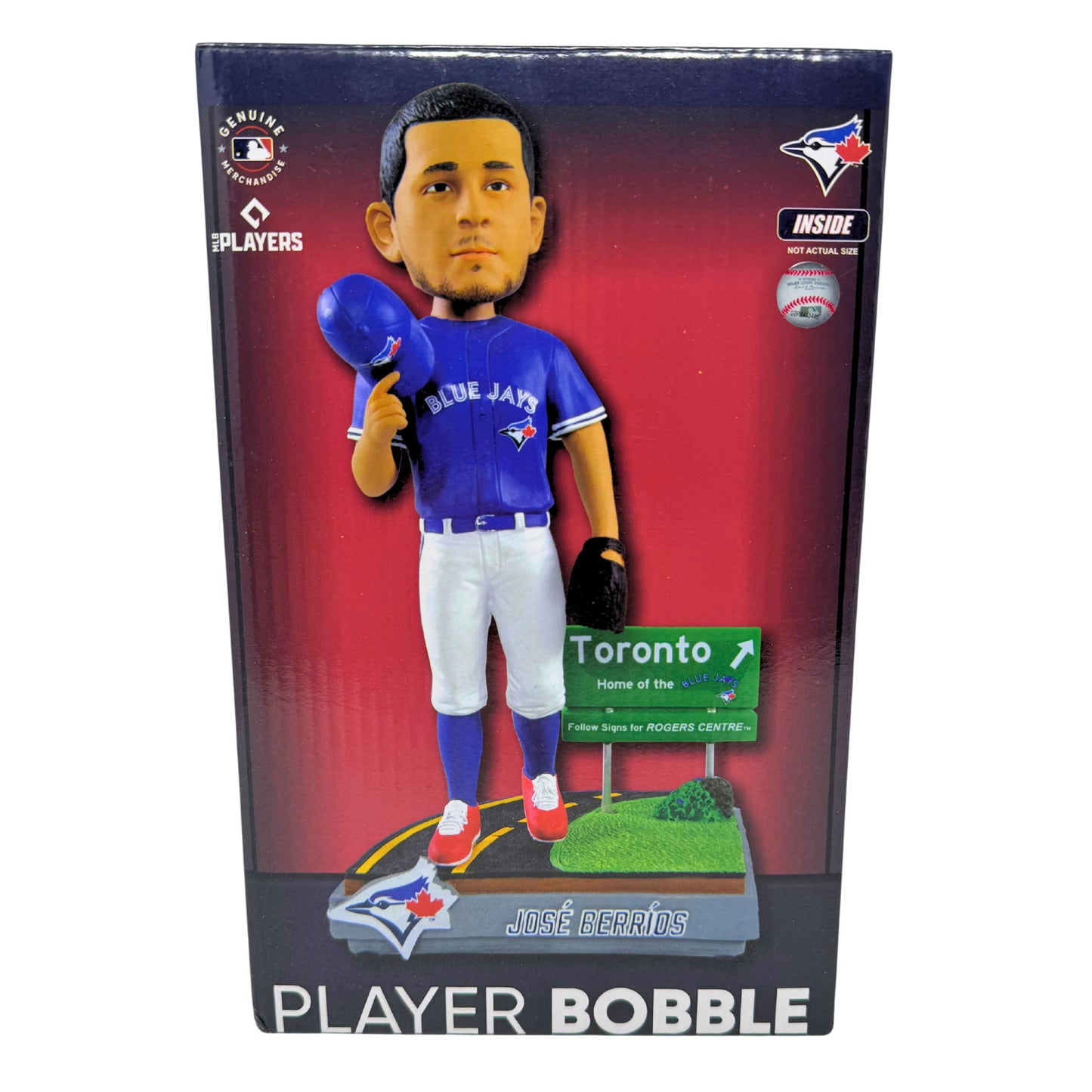 FOCO MLB Toronto Blue Jays Jose Berrios Next Stop Toronto Bobblehead
