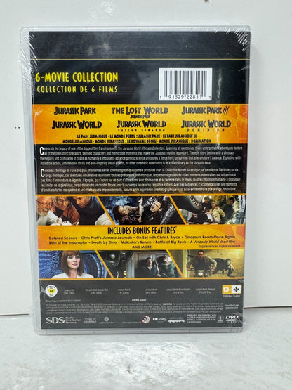 Jurassic World Ultimate Collection (DVD) Adventure Brand New and Sealed!!!