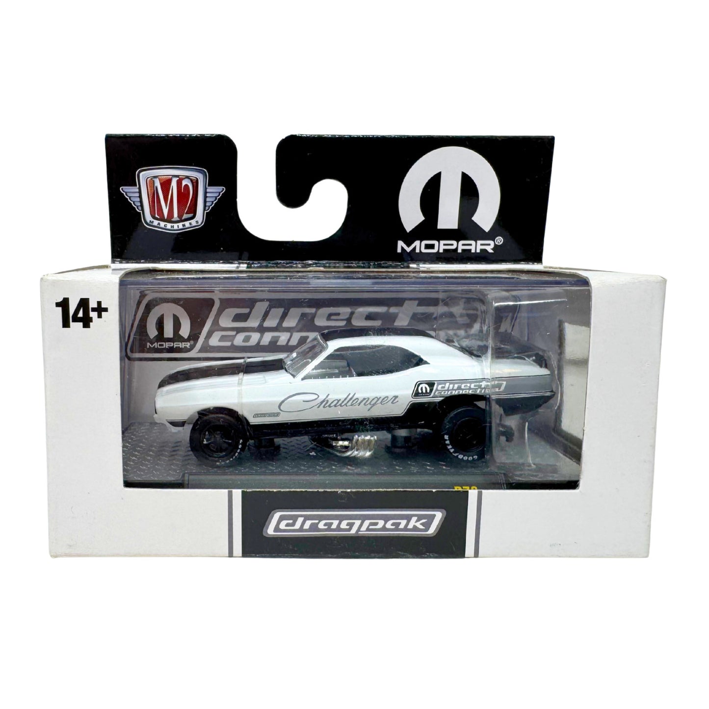 M2 Machines Mopar Direct Connection 1971 Dodge Challenger Funny Car 1:64 Diecast