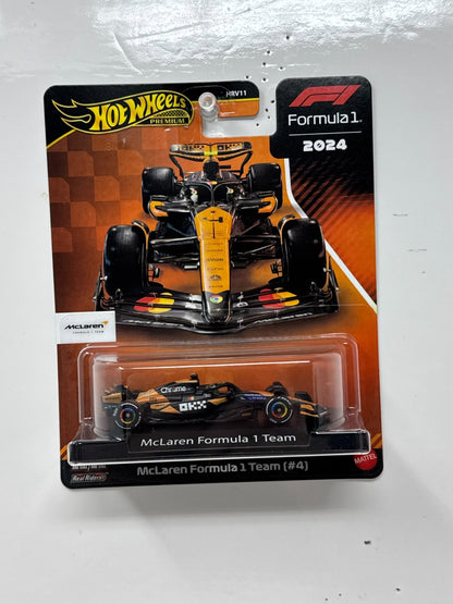 Hot Wheels Premium Formula One McLaren F1 Team #4 1:64 Diecast
