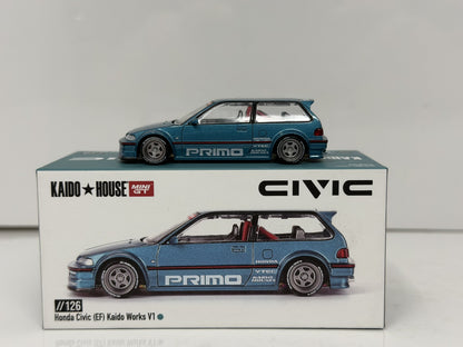 Kaido House Mini GT Honda Civic EF Kaido Works V1 1:64 Diecast