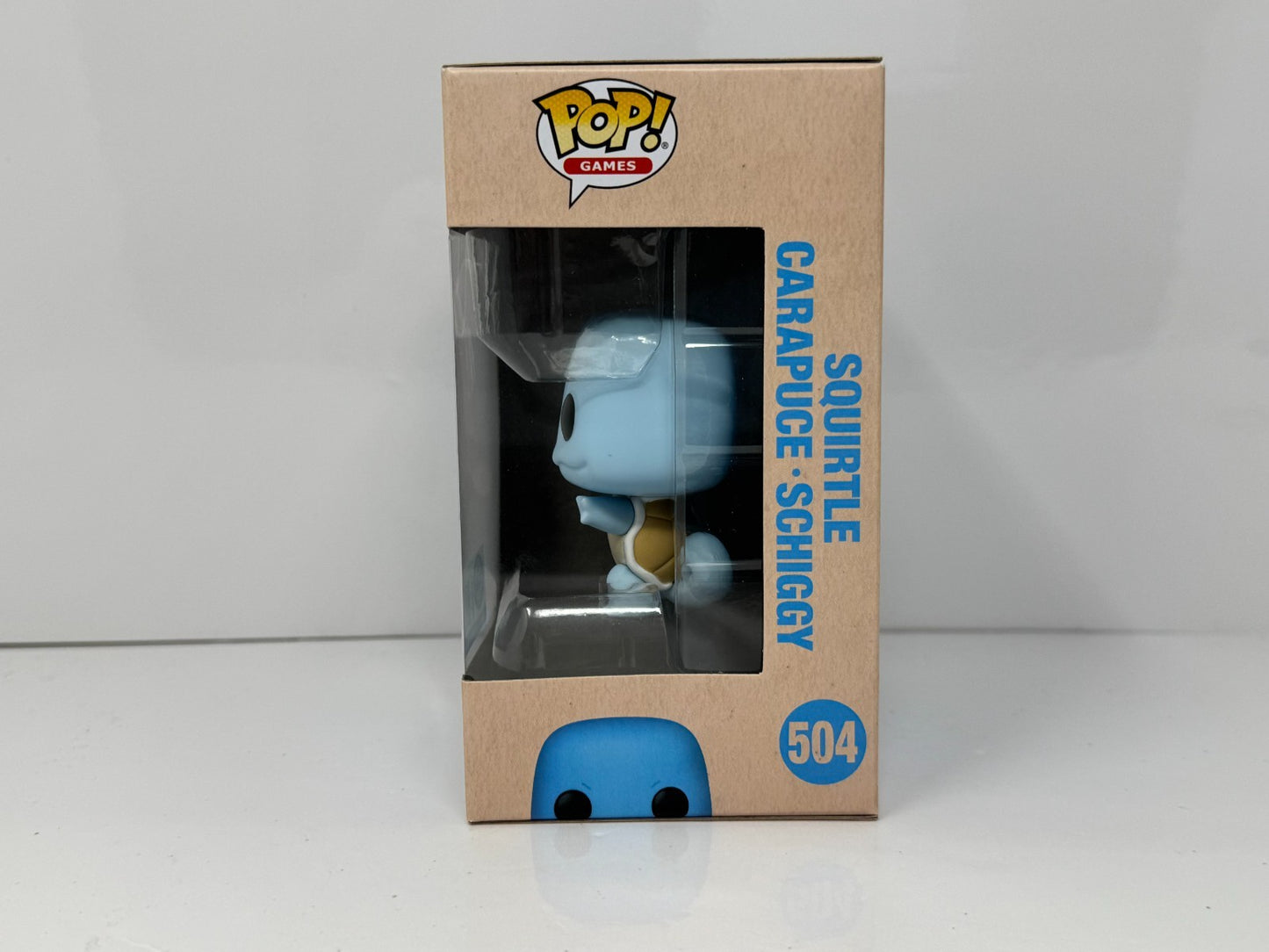Funko Pop! Games Pokemon #504 Squirtle Soft Color Vinyl Figure