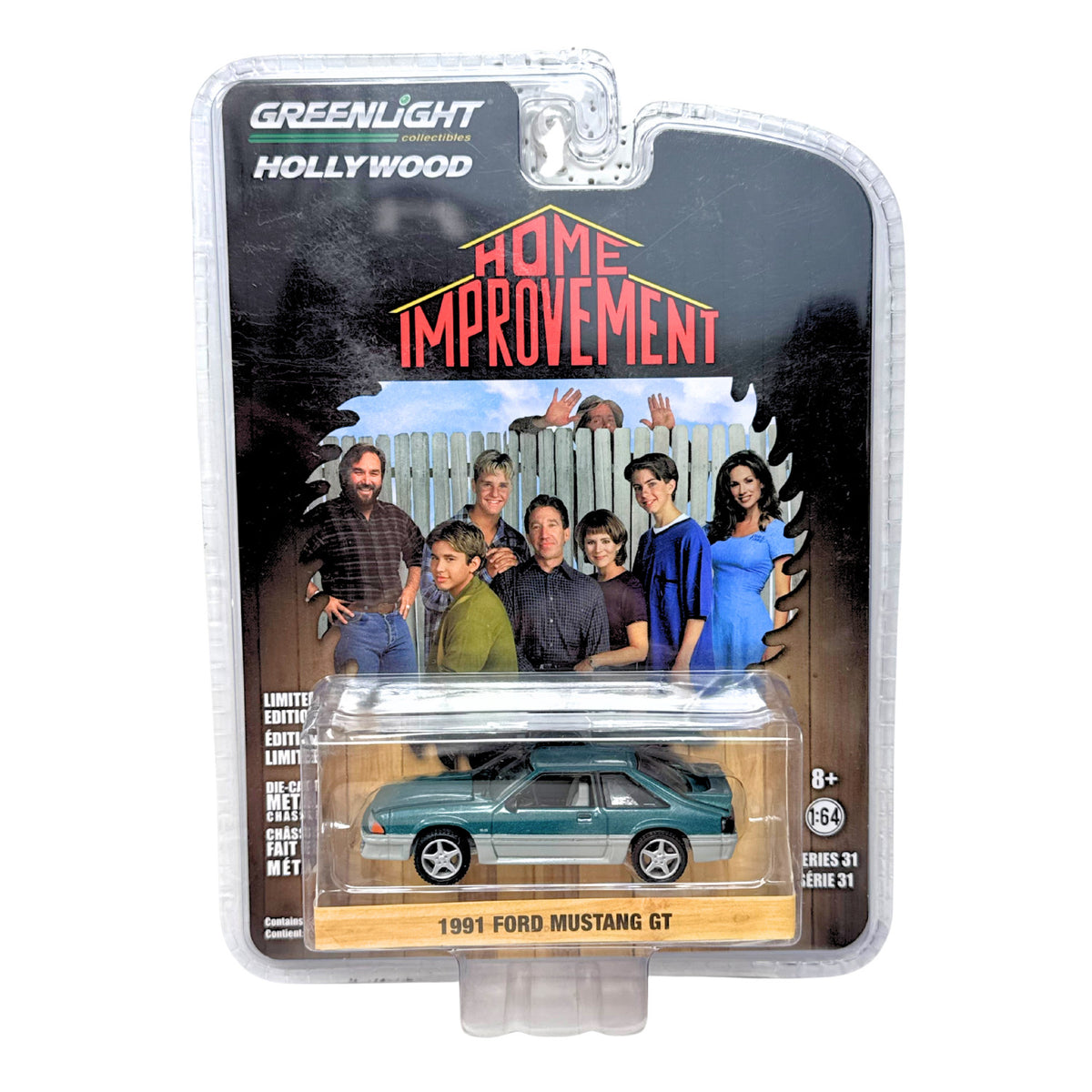 Greenlight Hollywood 1991 Ford Mustang GT Home Improvement 1:64 Diecast