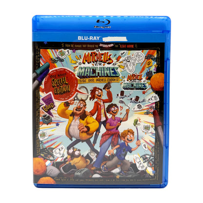 The Mitchells vs The Machines (Blu-ray) Animated Family Movie NO DVD