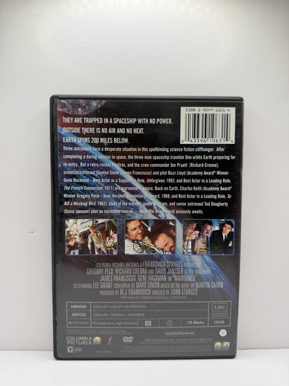 Marooned (DVD) Gregory Peck Gene Hackman Sci-Fi Drama