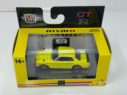 M2 Machines NISMO Nissan 1971 Nissan Skyline GT-R 1:64 Diecast