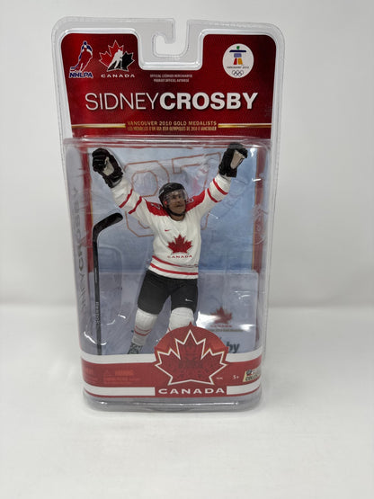 Mcfarlane NHL Sidney Crosby Team Canada 2010 Vancouver Olympics Figure