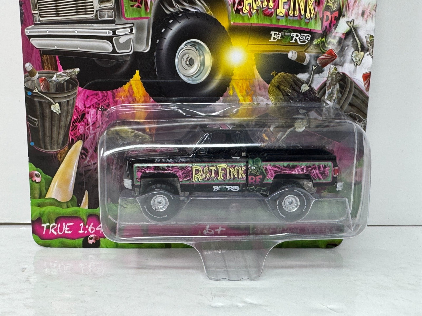 Auto World Rat Fink Chevrolet Silverado Premium Series 1:64 Diecast