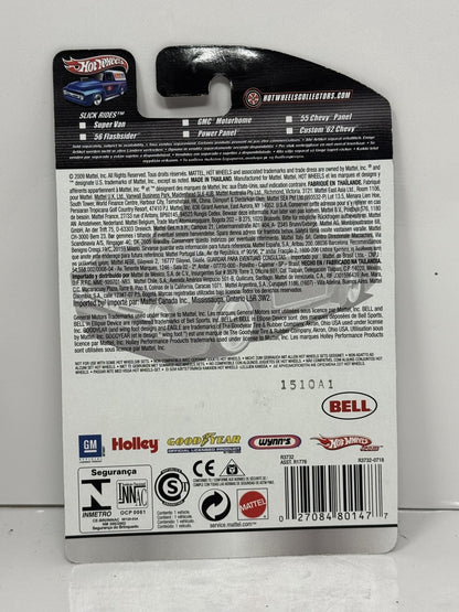 Hot Wheels Slick Rides Custom 1962 Chevrolet Pickup Holley 1:64 Diecast Blue