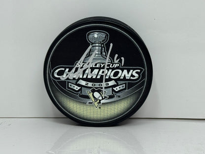 Jordan Staal Pittsburgh Penguins Signed NHL Autograph Puck Silver Auto