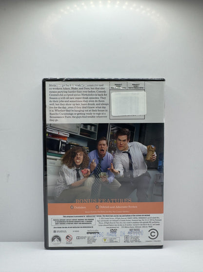 Workaholics Season 4 (DVD) TV Series Comedy Sealed