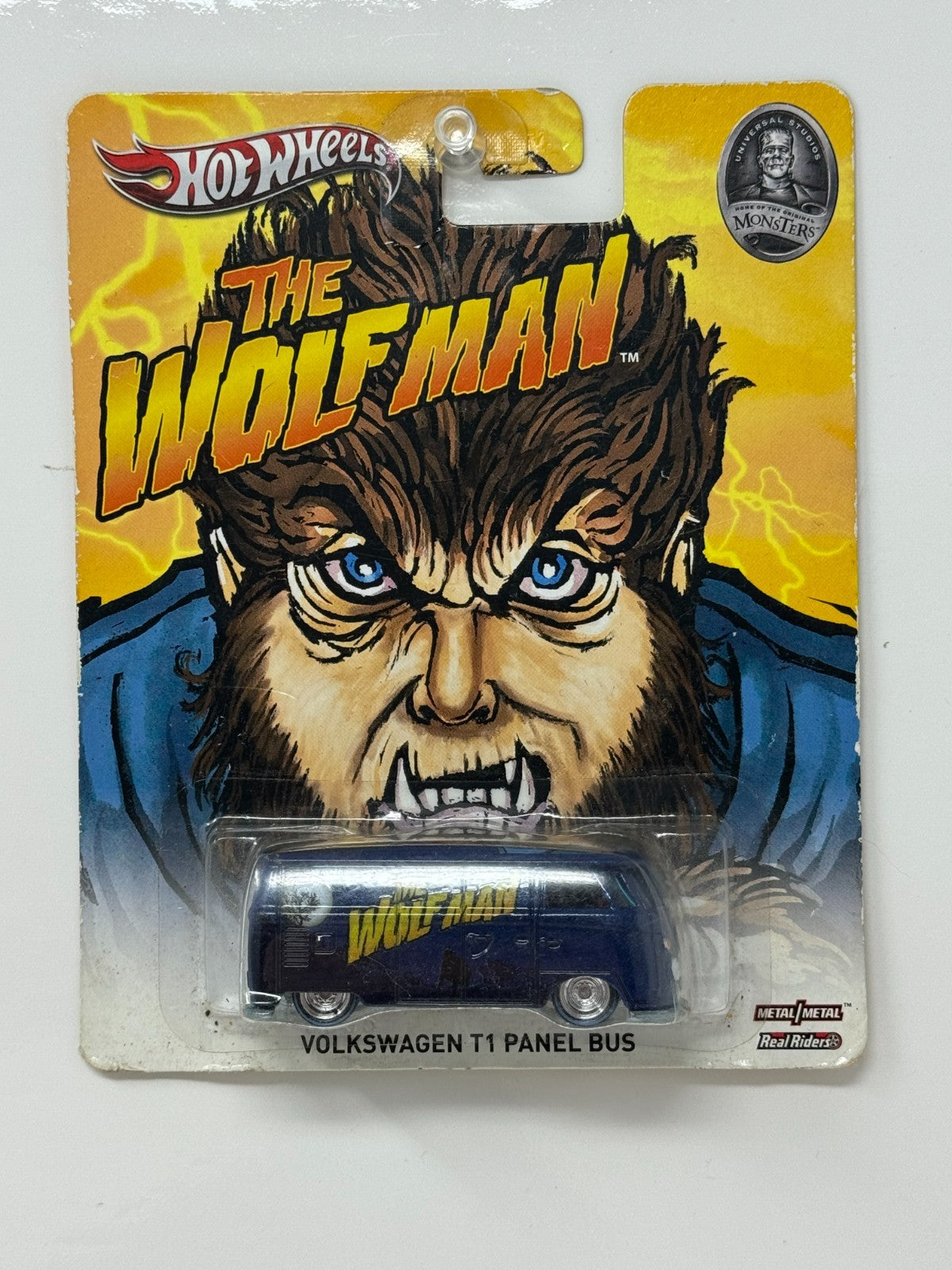 Hot Wheels Universal Monsters The Wolfman Volkswagen T1 Bus 1:64 Diecast
