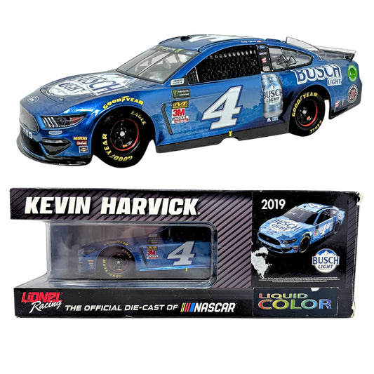 Lionel Racing Nascar #4 Kevin Harvick Busch Mustang 1:24 Diecast Liquid Color 1 of 72