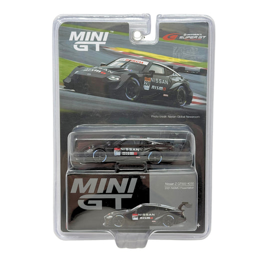 Mini GT Autobacs Super GT 2021 Nissan Z GT500 #230 1:64 Diecast Black