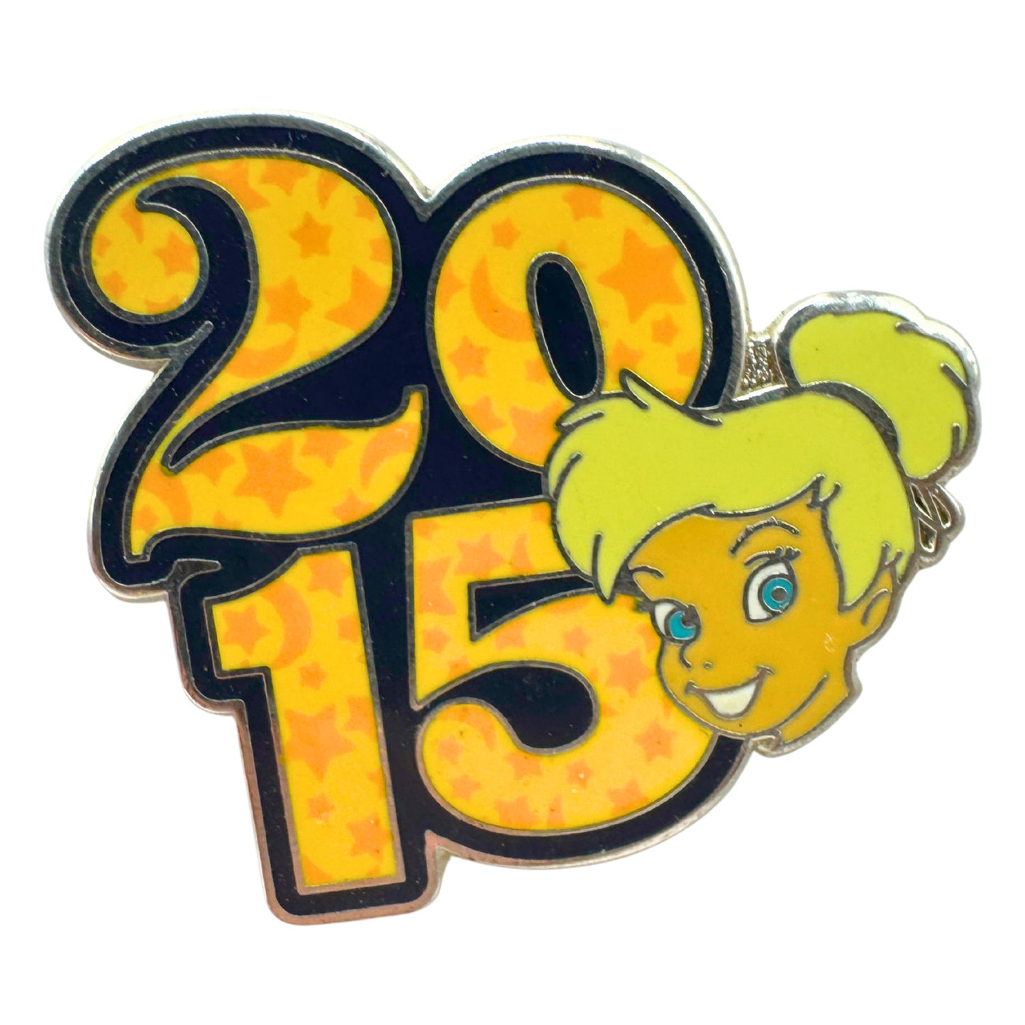 Disney Parks 2015 Dated Booster Tinker Bell Trading Pin DC2S12